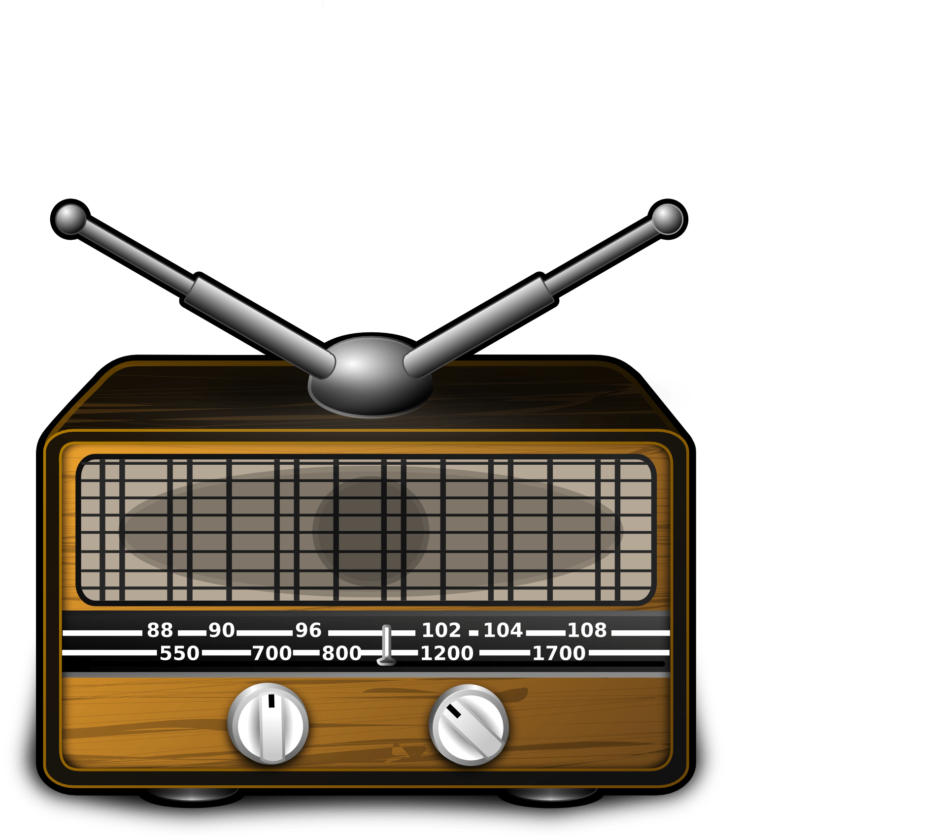 Radio tuner receiver drawing free image download