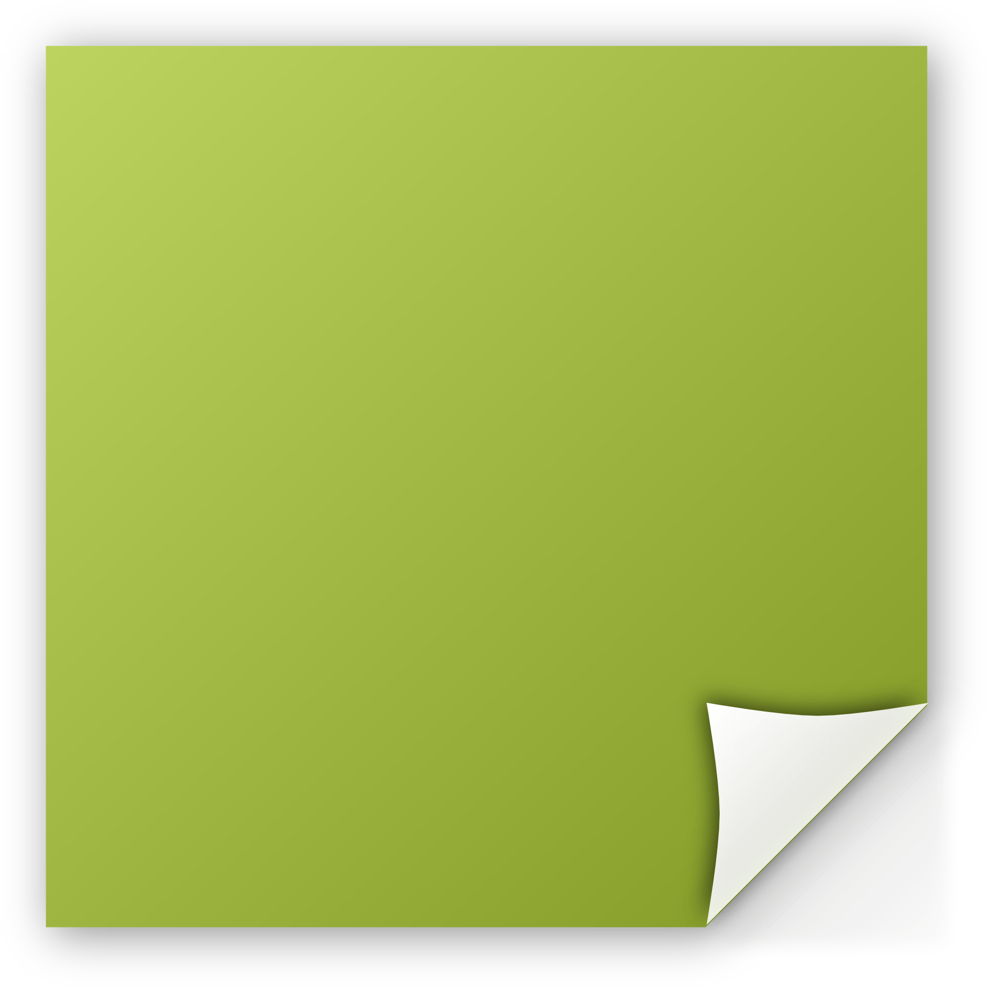 Green paper drawing free image download