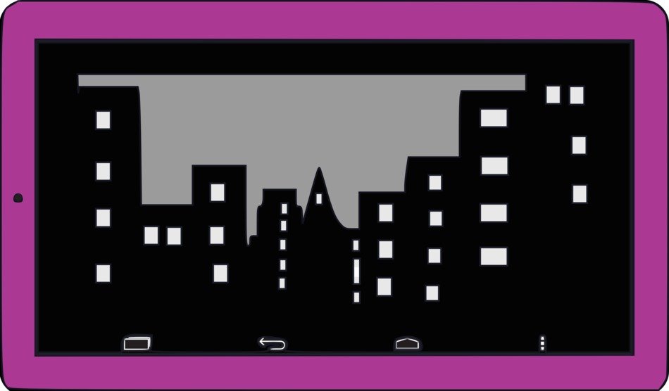 Tablet ipad monitor drawing free image download