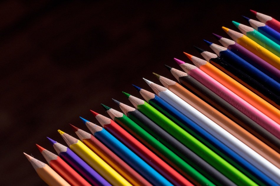 Colored wooden pencils N2 free image download