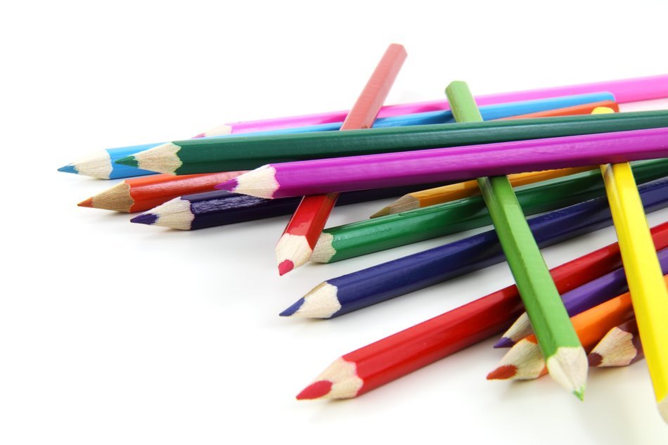 Colored pencils for school free image download