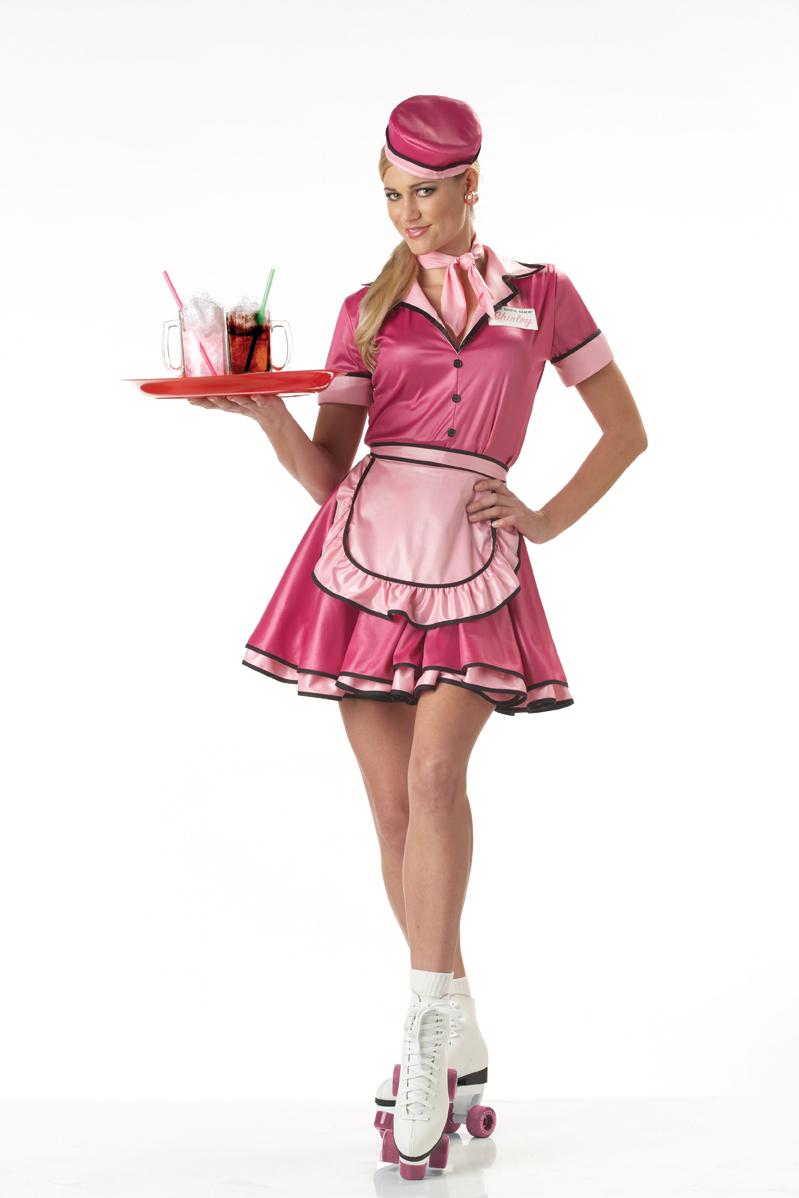 İllustration of CarHop Costume free image download
