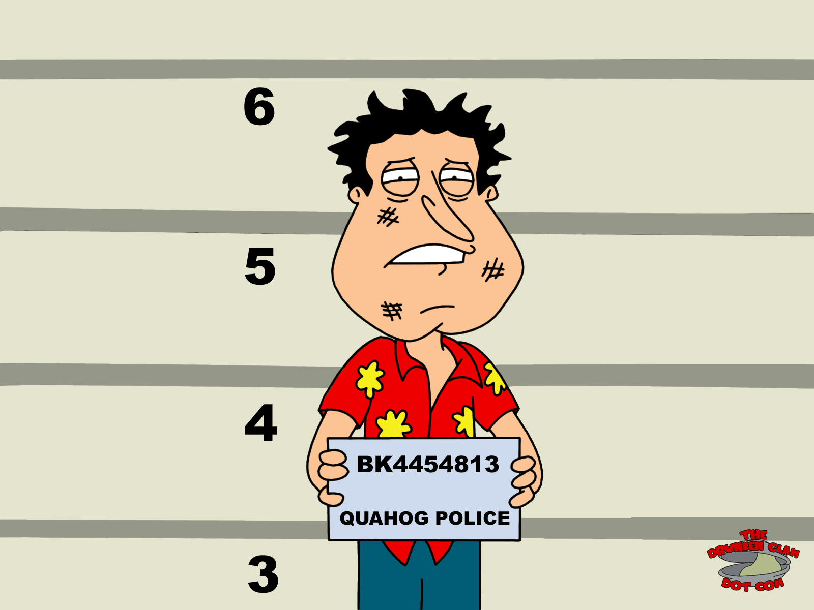 Arrested Glenn Quagmire free image download