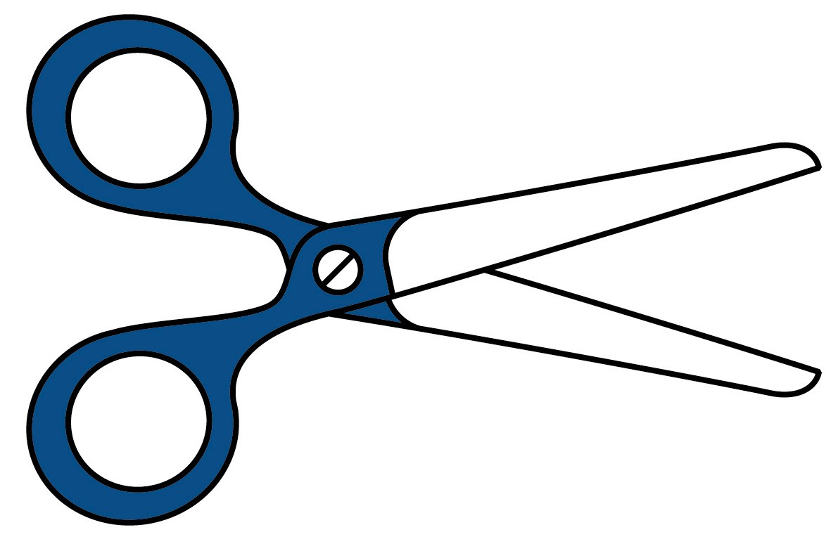 Cartoon Scissors drawing free image download