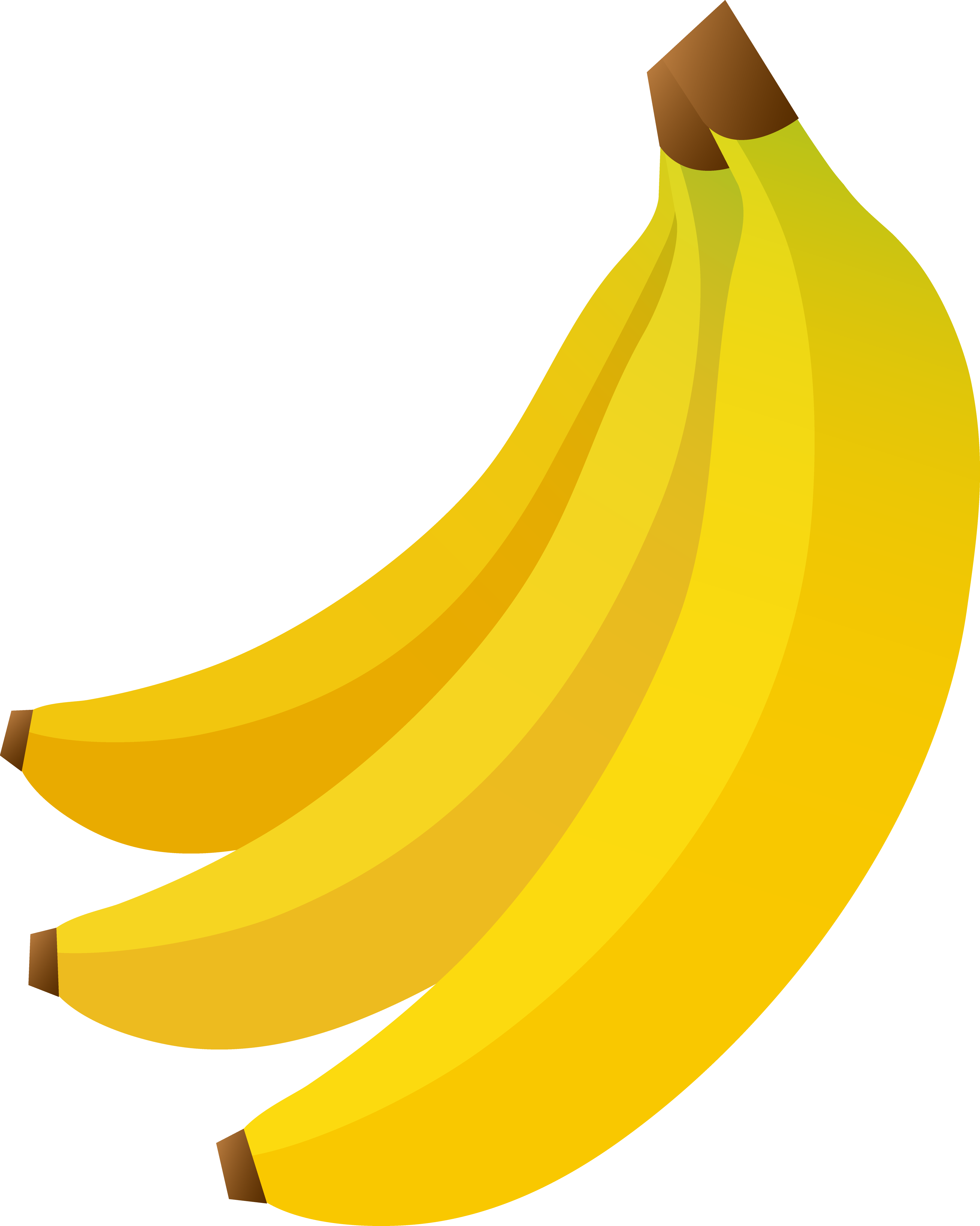 Yellow Bananas Clipart free image download