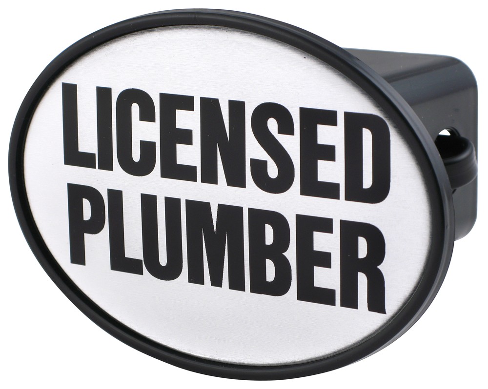 "Licensed Plumber" sign clipart free image download