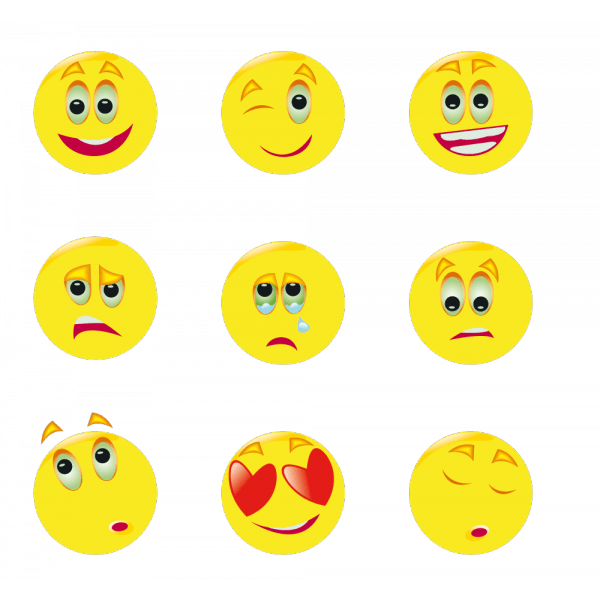 Smiley Emoticon Stickers free image download