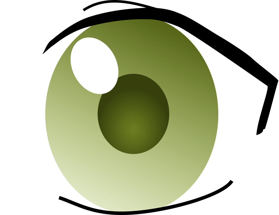 Graphic green eye free image download