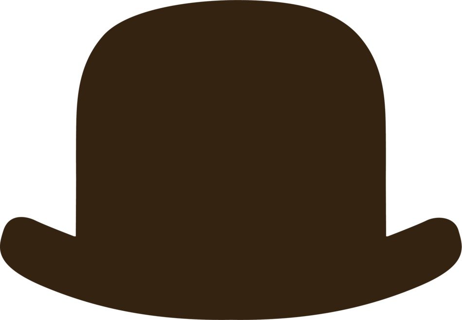 Brown hat pattern free image download