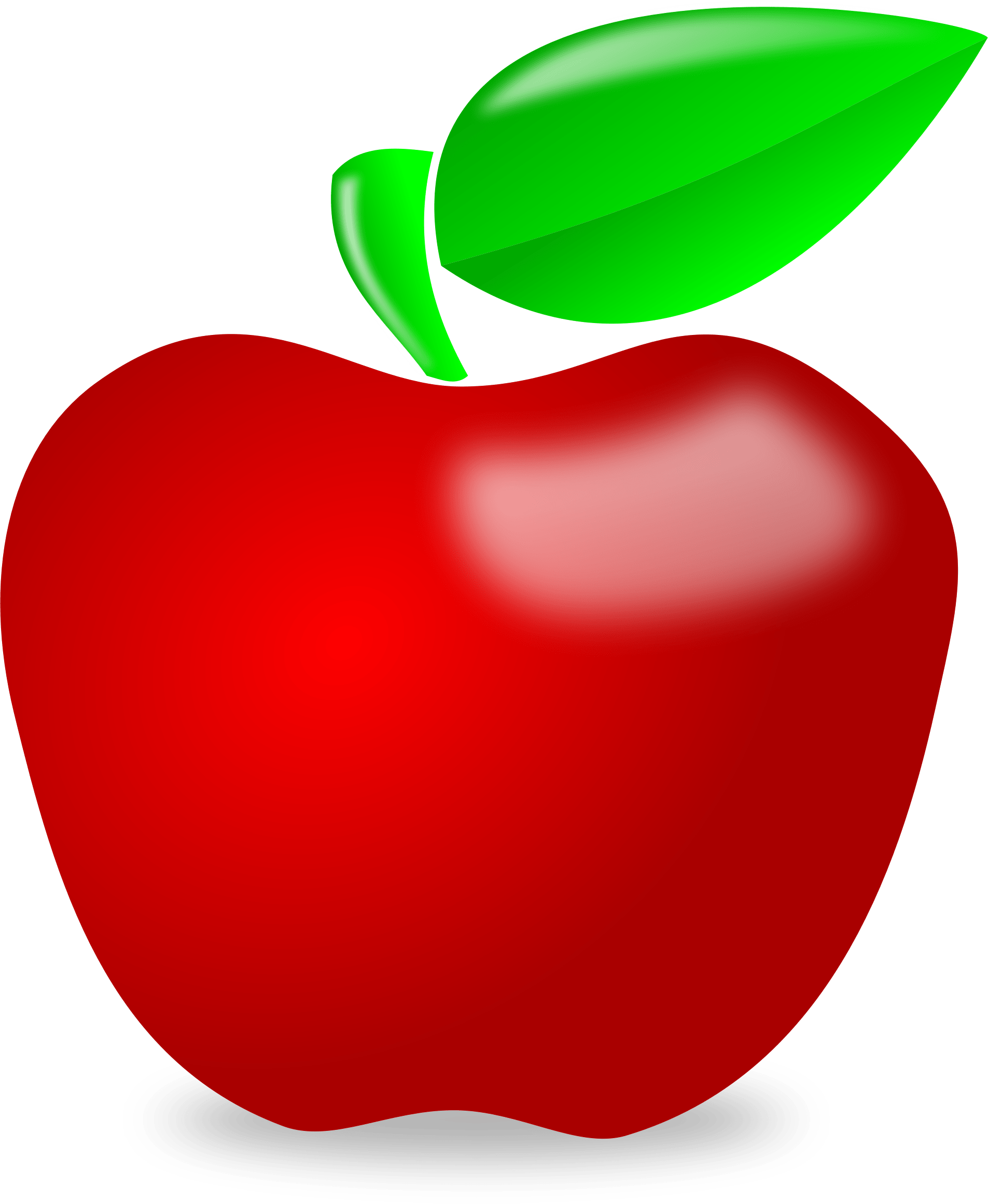 Apple Clip Art drawing free image download
