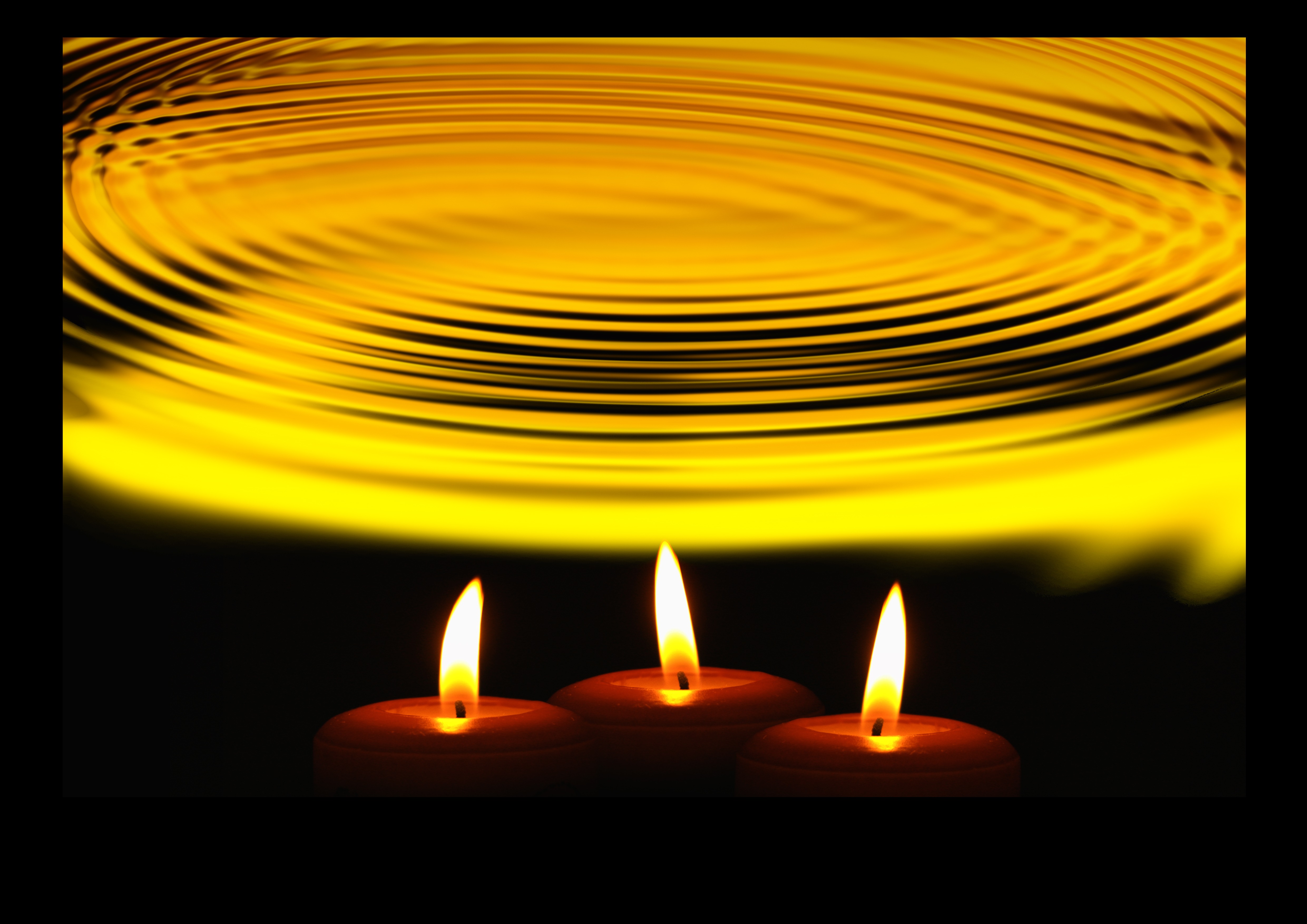Wave silent candles free image download