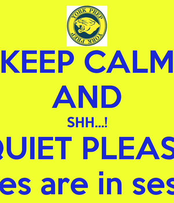 Please Keep Quiet free image download
