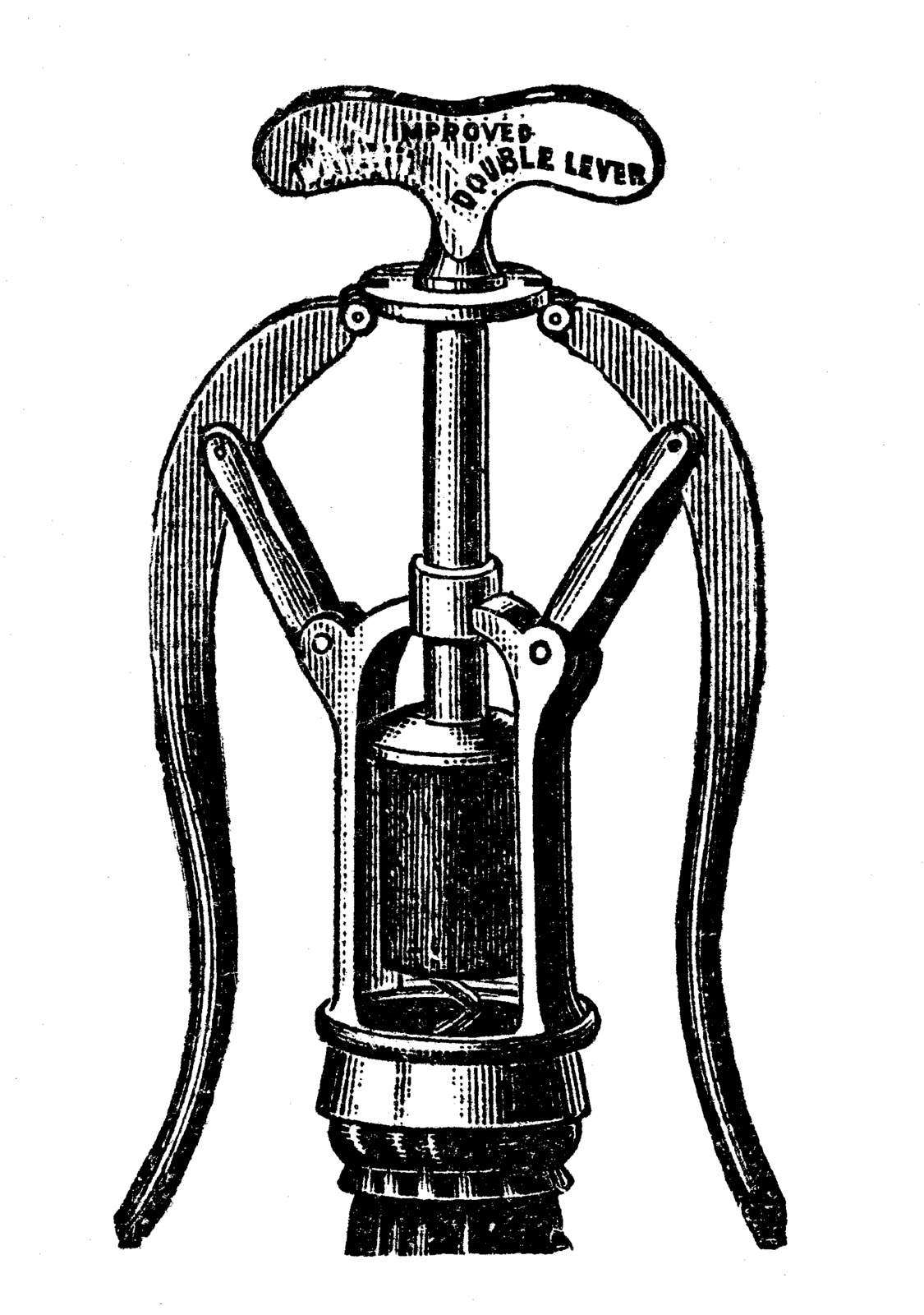 Vintage Wine opener, Clip Art free image download