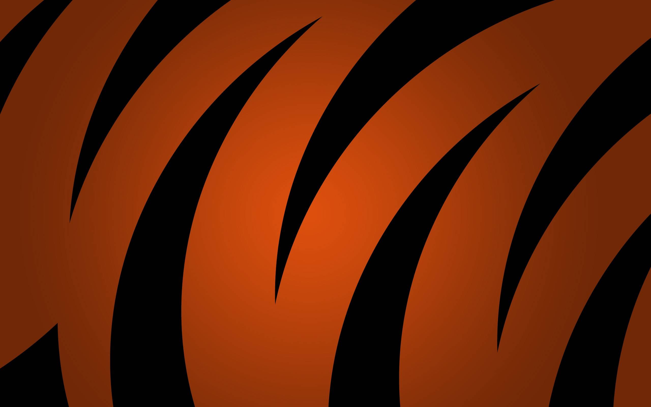 Black and orange tiger stripes clipart free image download