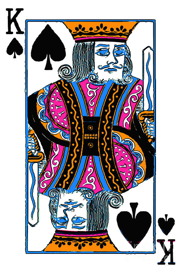 King in playing cards as a picture for clipart free image download