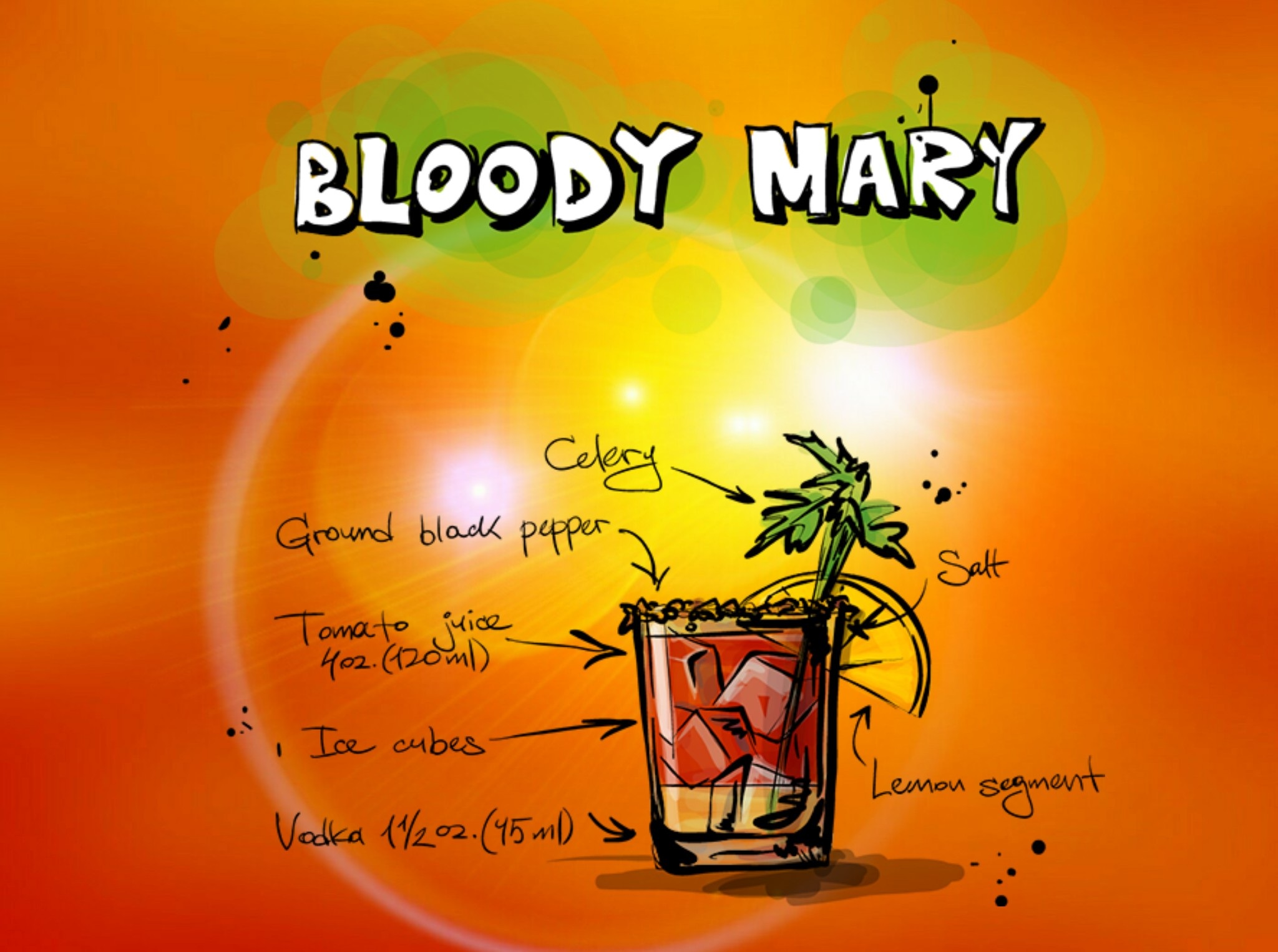 Bloody mary cocktail drink free image download