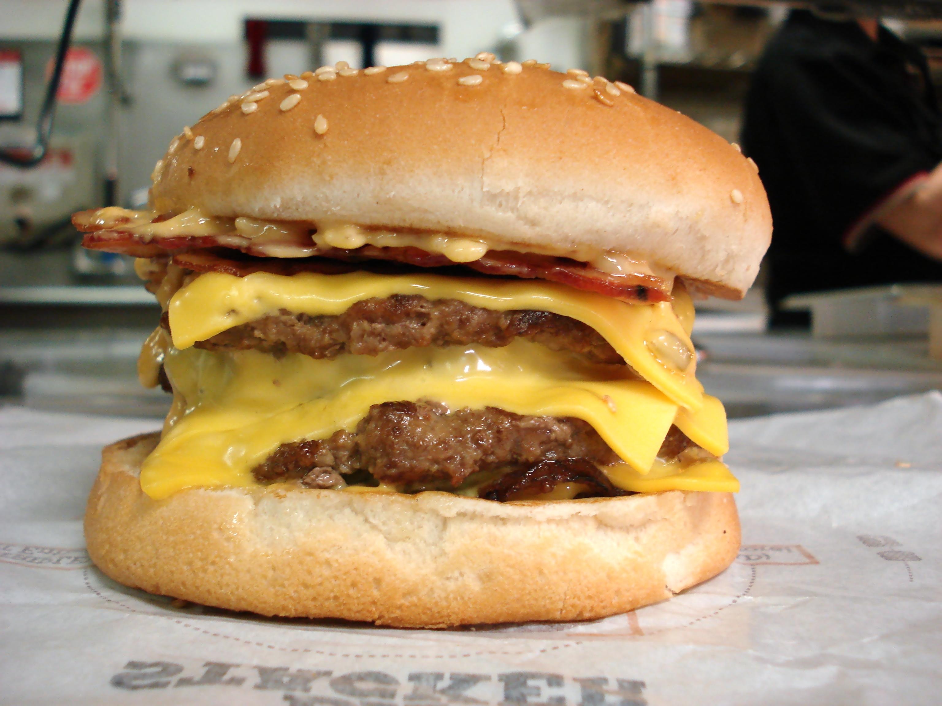 Cheeseburger bacon diner free image download
