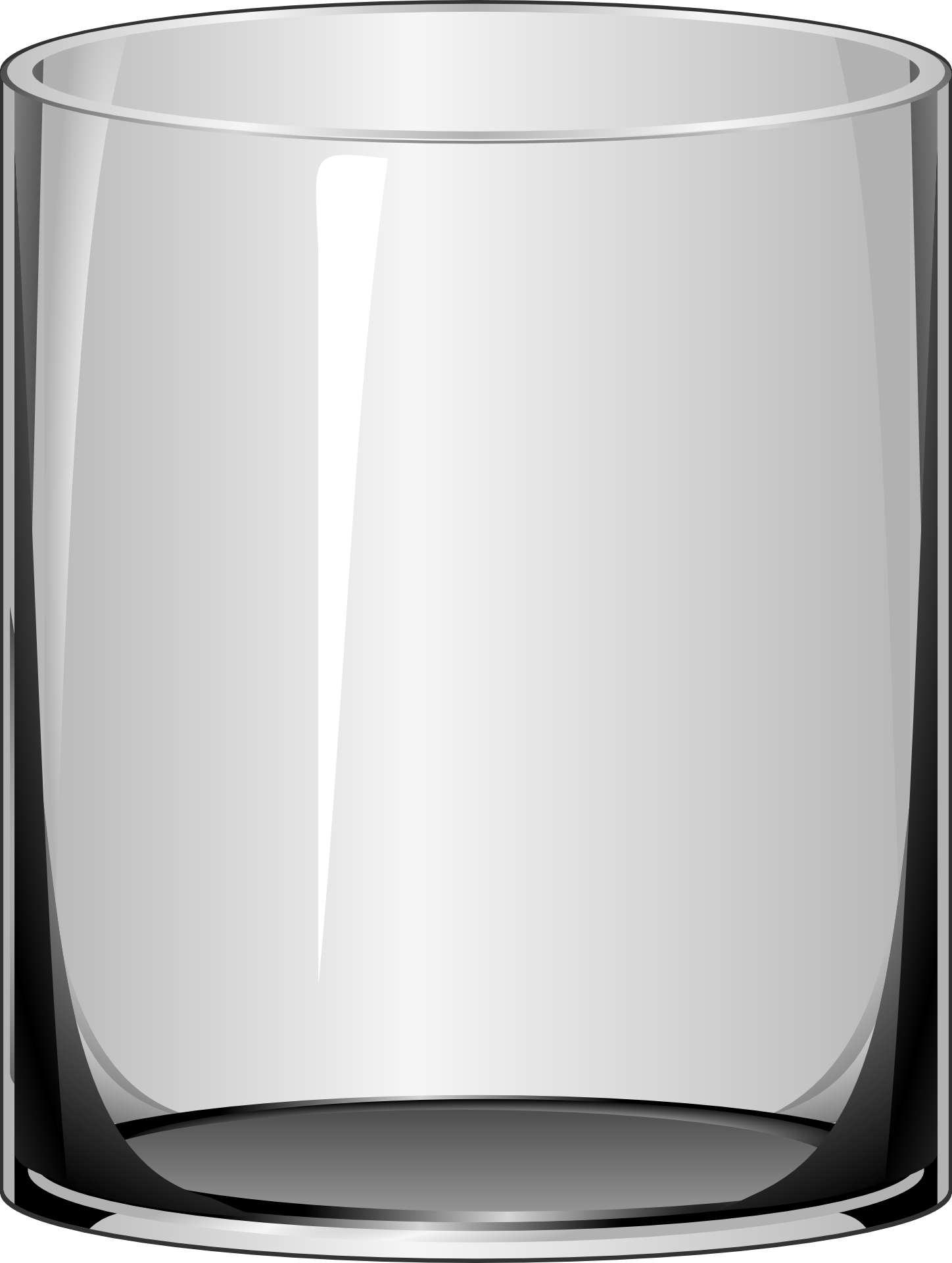 Empty drinking glass clipart free image download