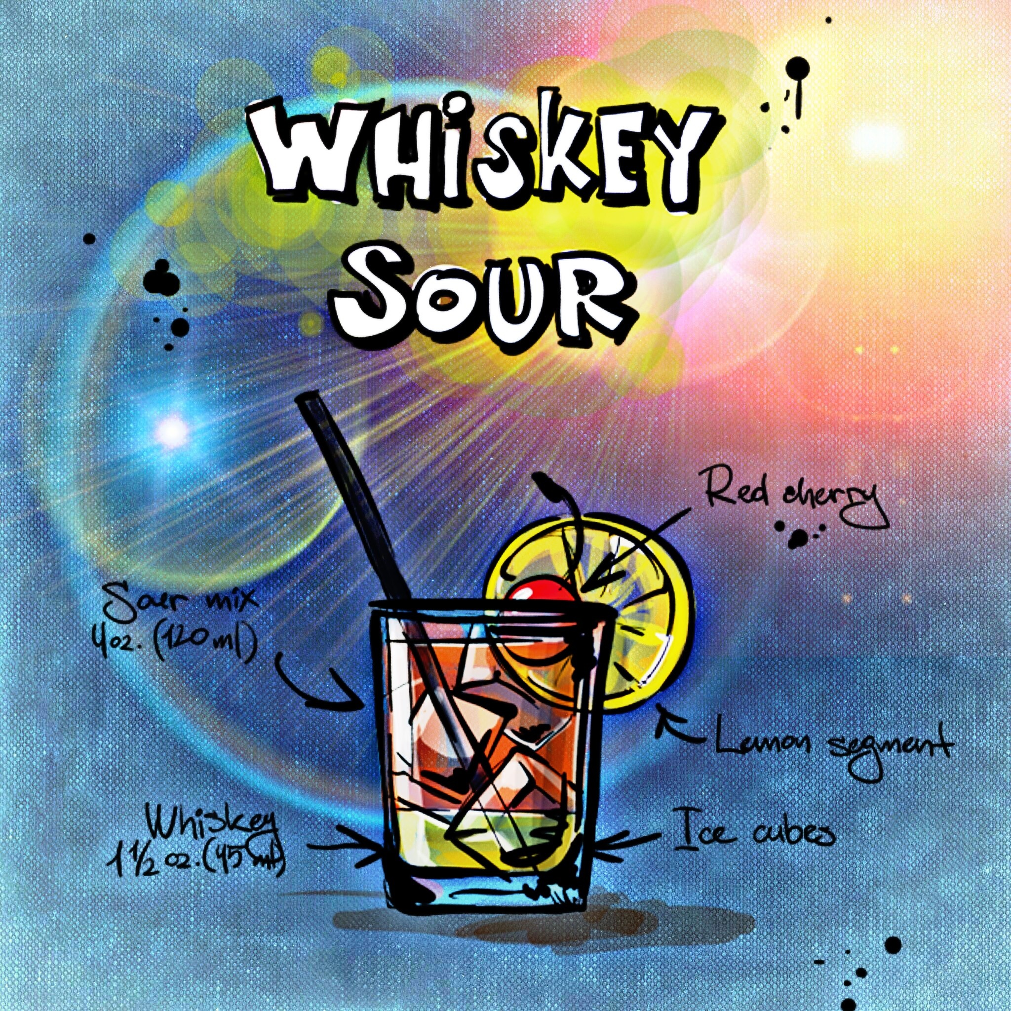 Whiskey sour drink free image download