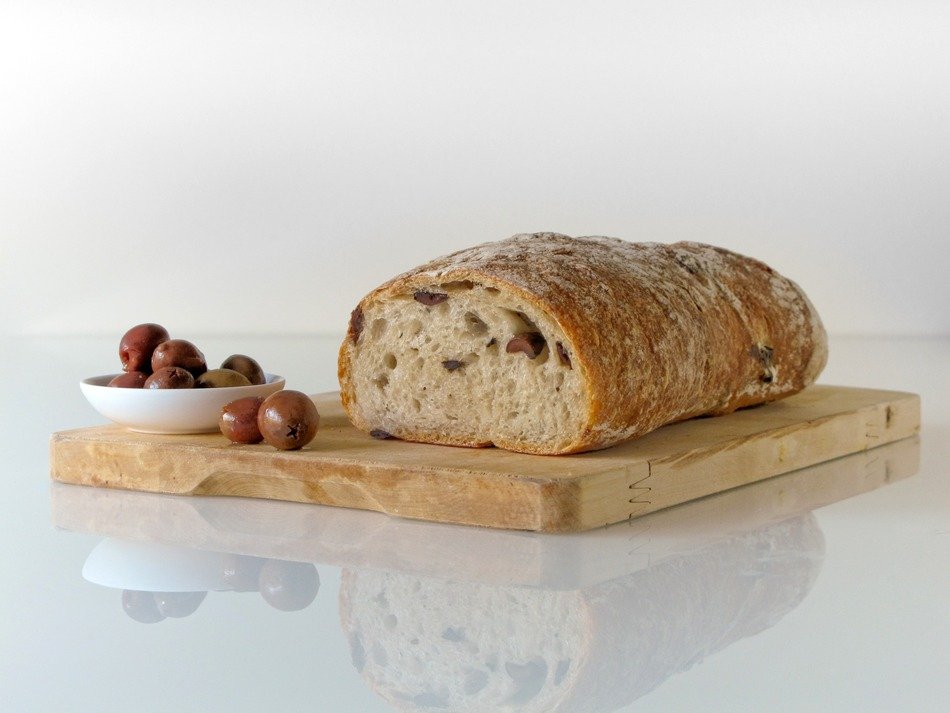 Bakery bread with olives free image download