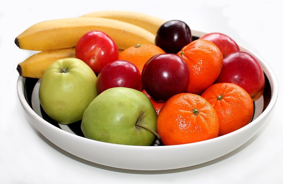 Fresh fruits in bowl free image download