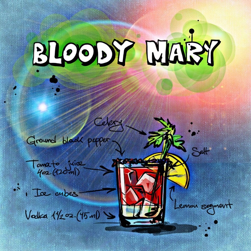 Bloody mary alcoholic cocktail free image download