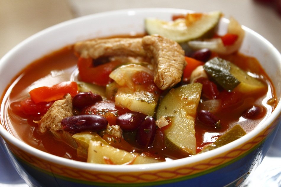 Tasty vegetable soup free image download