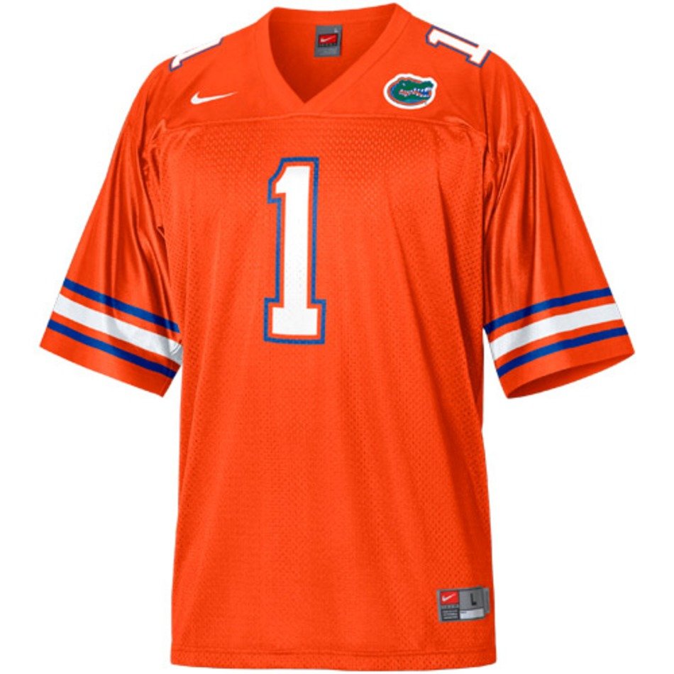 Nike Florida Gators 1 Youth Replica Football Jersey Orange free image
