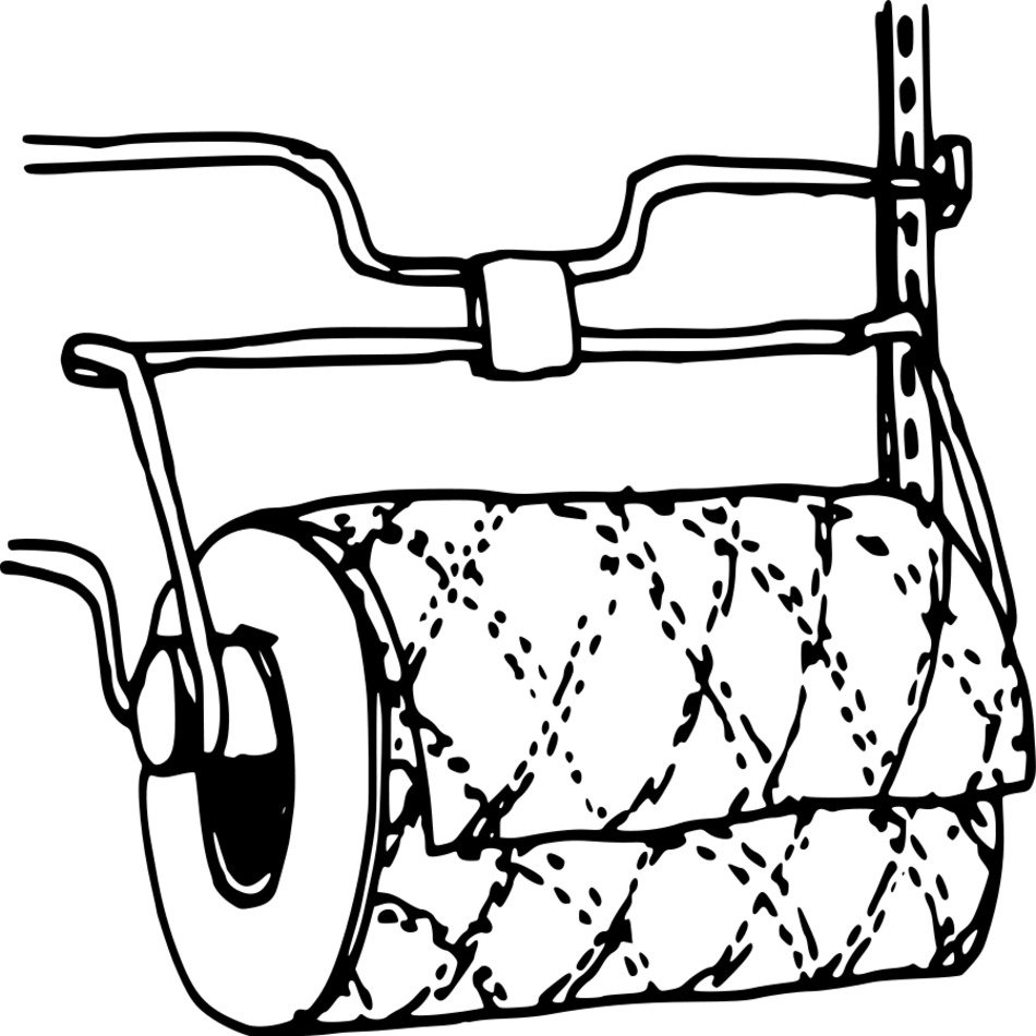 Towel Clipart Black And White