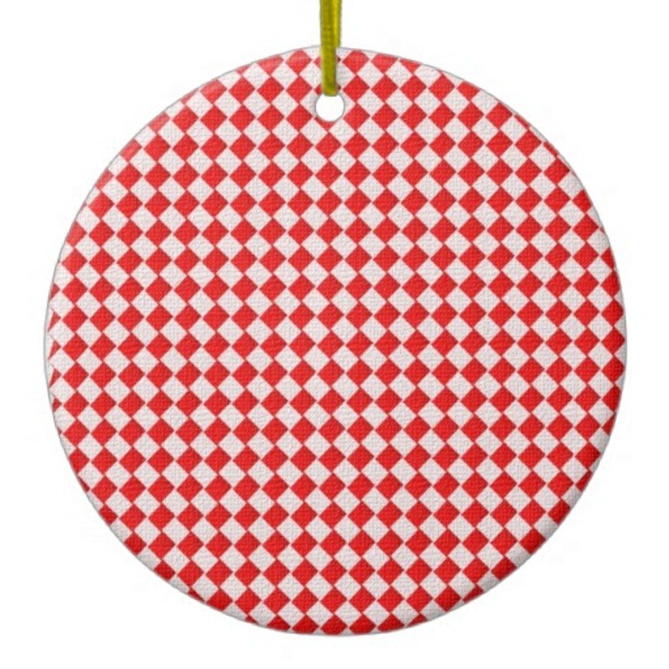 Red Checkered Picnic Tablecloth Border N3 free image download