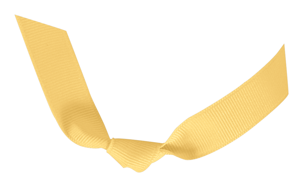 Clipart of Yellow Ribbon free image download