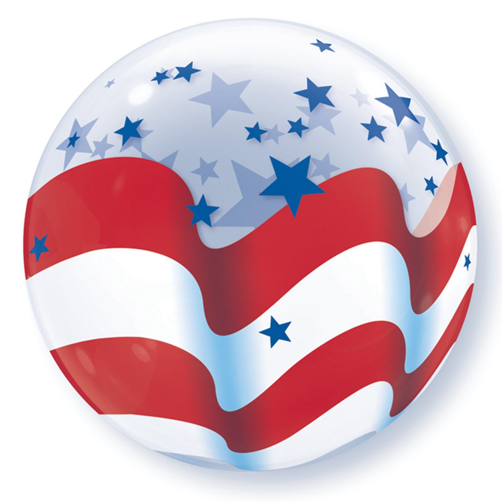 American flag with blue stars in a circle free image download