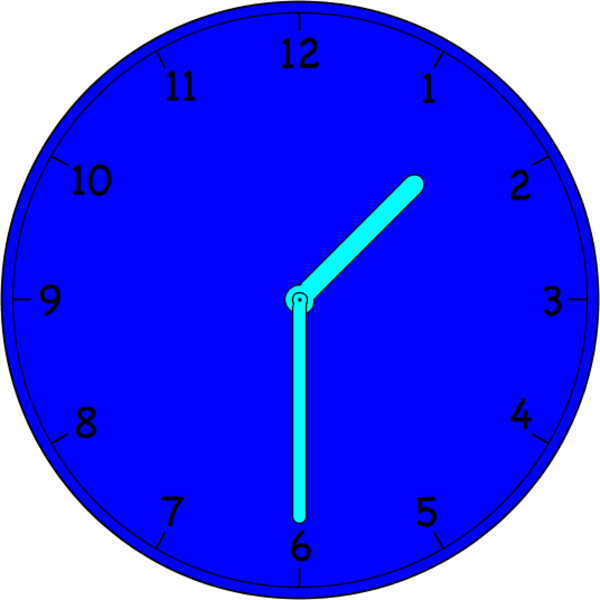 Analog Clock Clip Art N17 free image download