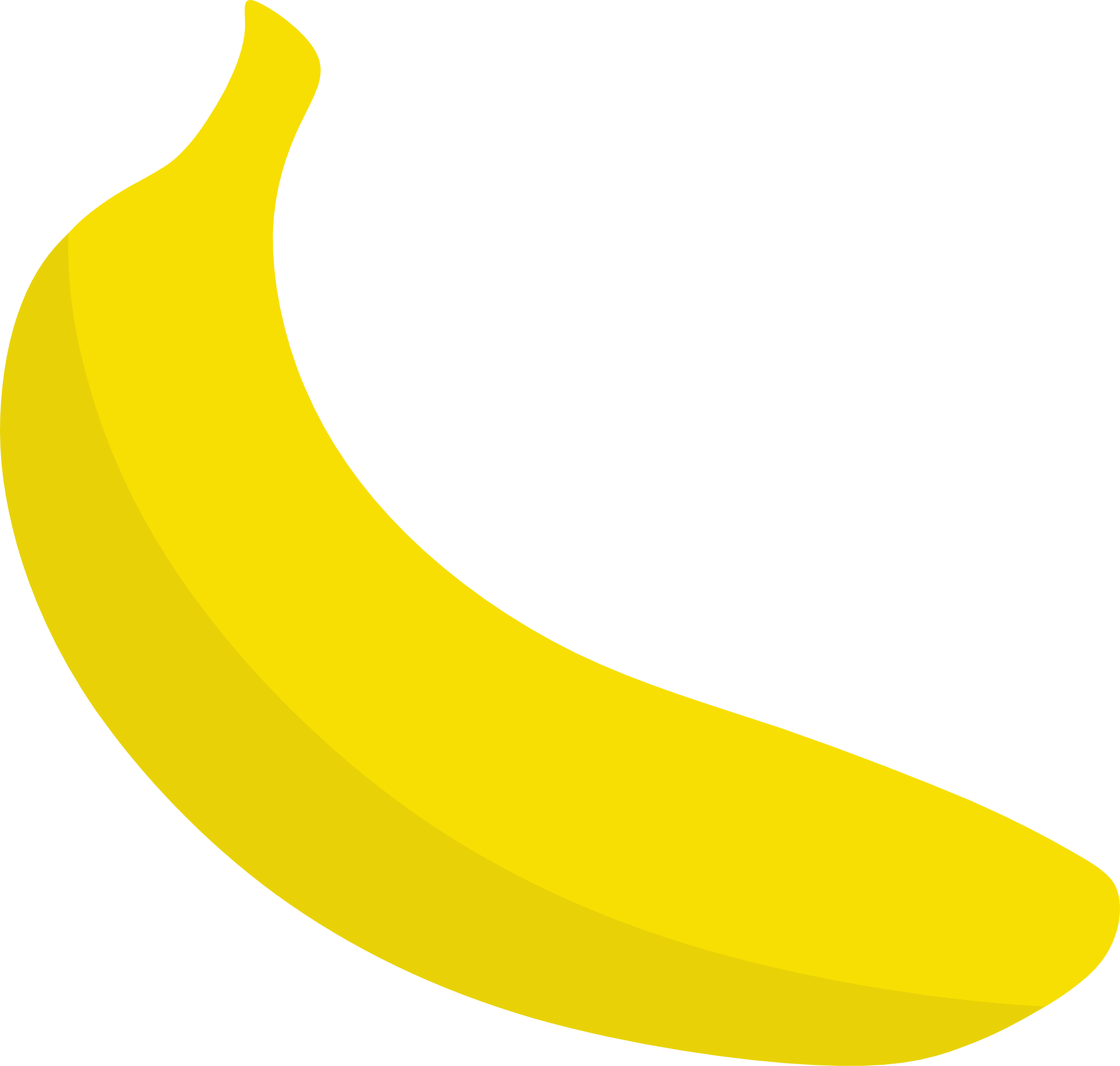 A big banana drawing free image download