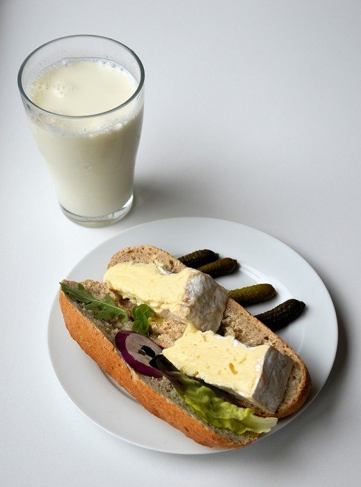 Useful bread milk breakfast sandwich free image download