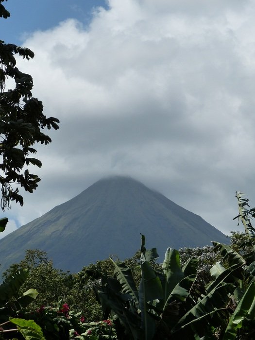 Volcano in Central America free image download