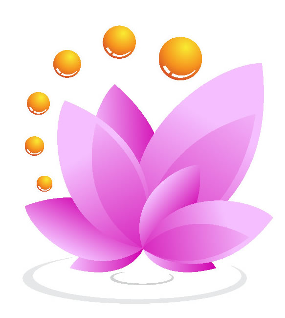 Lotus Flower Logo Clip Art N2 free image download