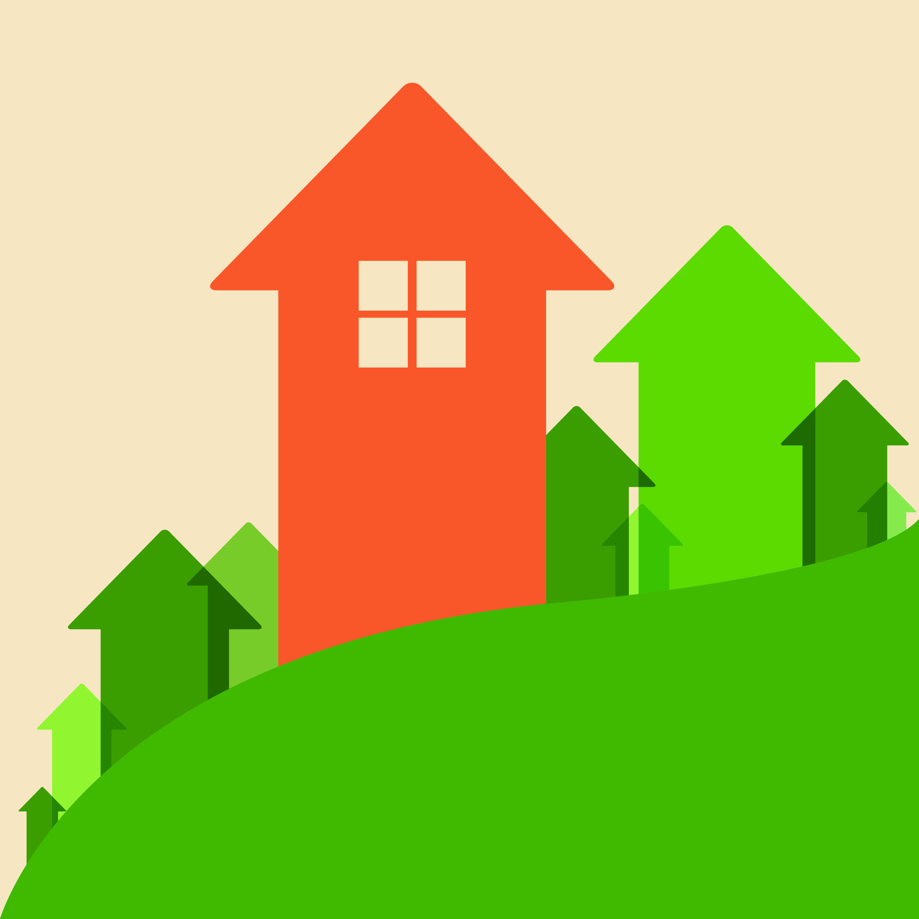 Real estate market growth free image download