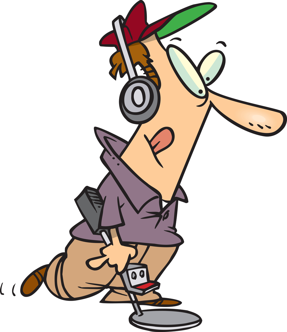 Clipart of Metal Detector free image download