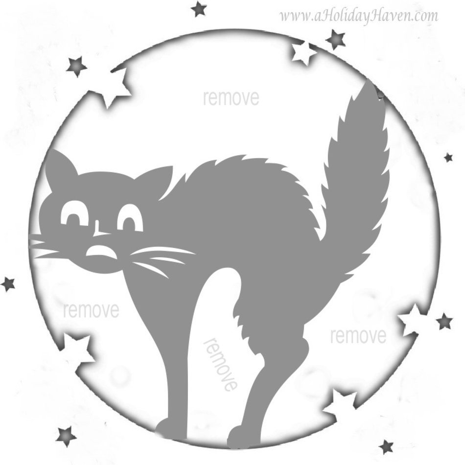Printable Cat Stencils free image download