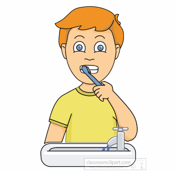 Dog Brushing Teeth Clip Art N6 free image download
