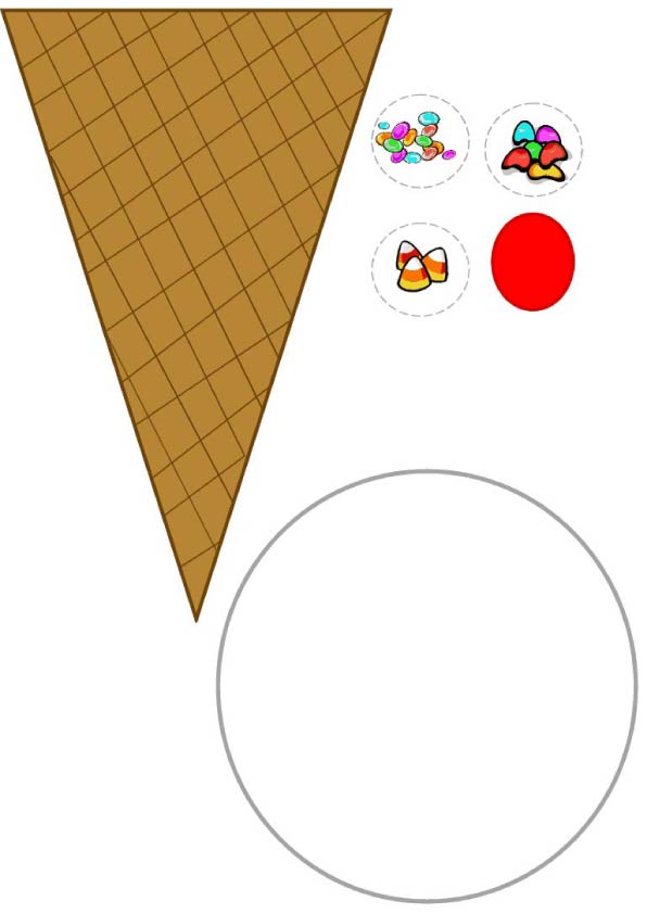 Ice Cream Toppings drawing free image download