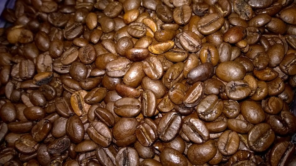 Roasted flavored coffee beans free image download