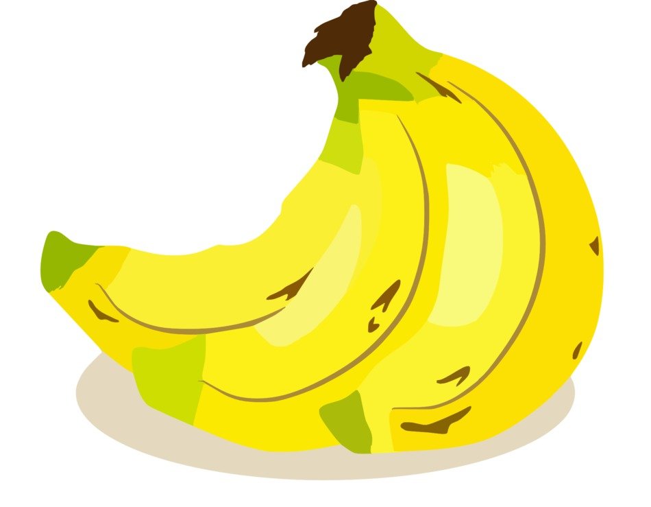 Yellow bananas drawing free image download