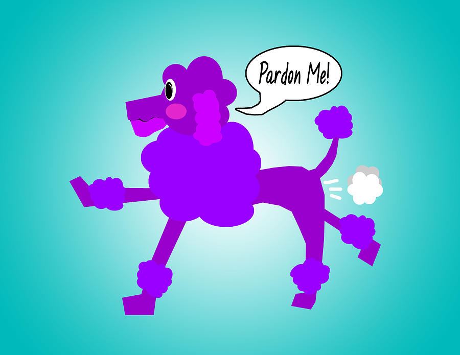 Colorful dog is saying sorry clipart free image download