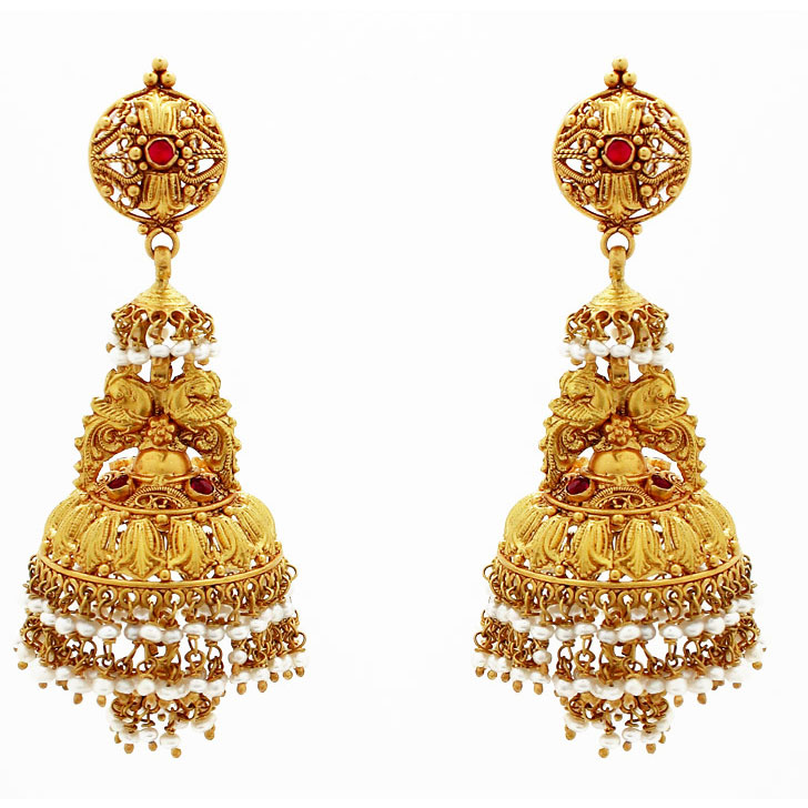 Real Gold Earrings free image download