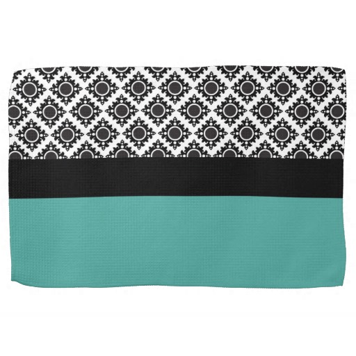 Black White And Teal Kitchen free image download