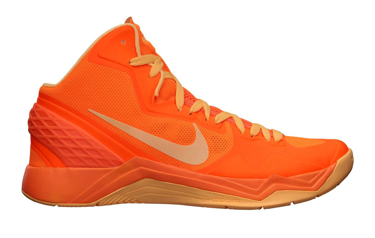 Orange Nike basketball shoes free image download