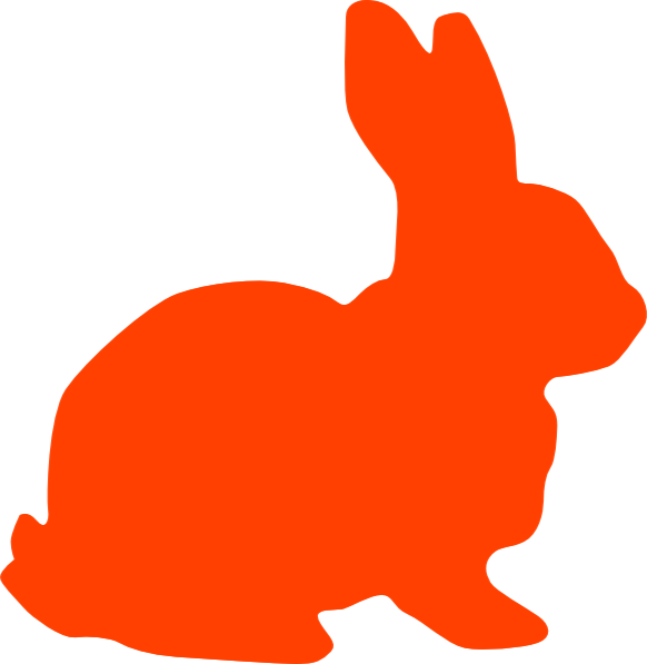 Bunny Rabbit Silhouette Clip Art N28 free image download