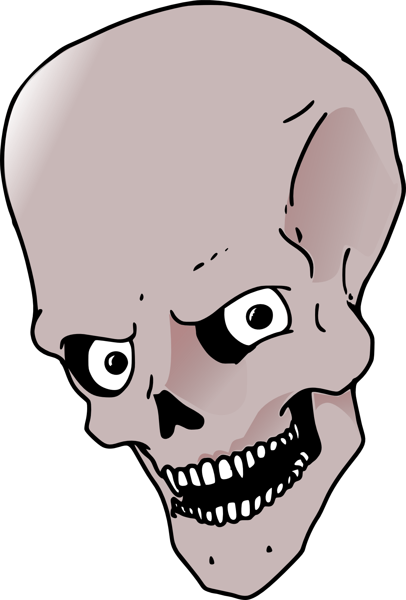 Skull bad evil drawing free image download